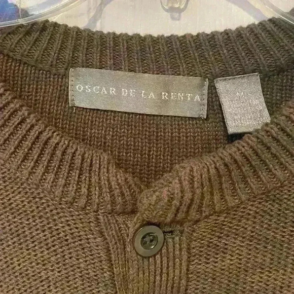 Oscar de la Renta Men’s sweater size M - Picture 2 of 4